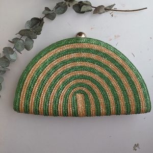 Kate Spade Raffia Clutch